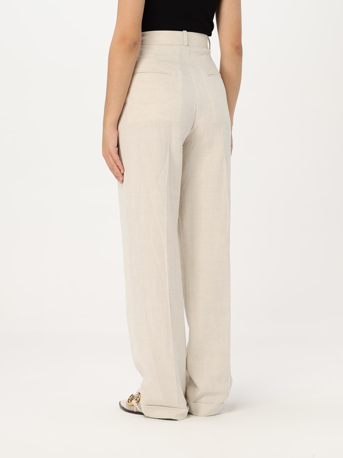 パンツ PEUTEREY Women Straight Pants PED537799012321NAT Beige PEUTEREY: Pants woman - Natural | Peuterey pants