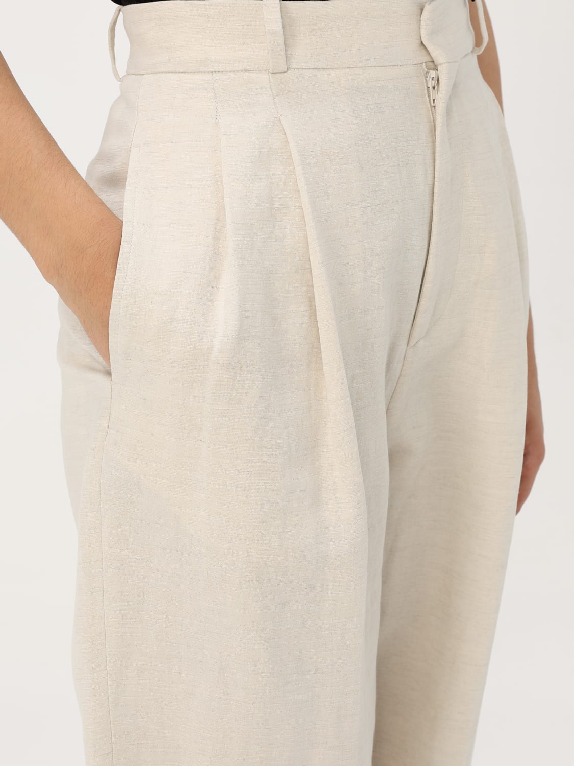 パンツ PEUTEREY Women Straight Pants PED537799012321NAT Beige PEUTEREY: Pants woman - Natural | Peuterey pants