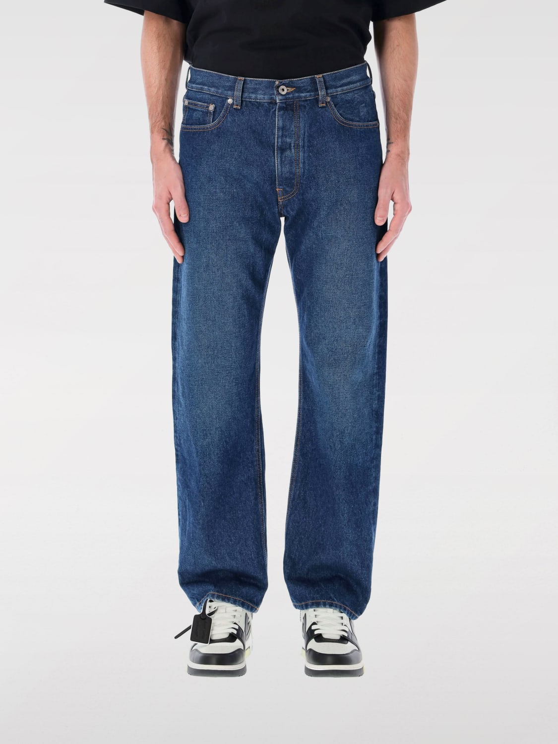 OFF-WHITE JEANS: Jeans men Off-white, Blue - Img 1
