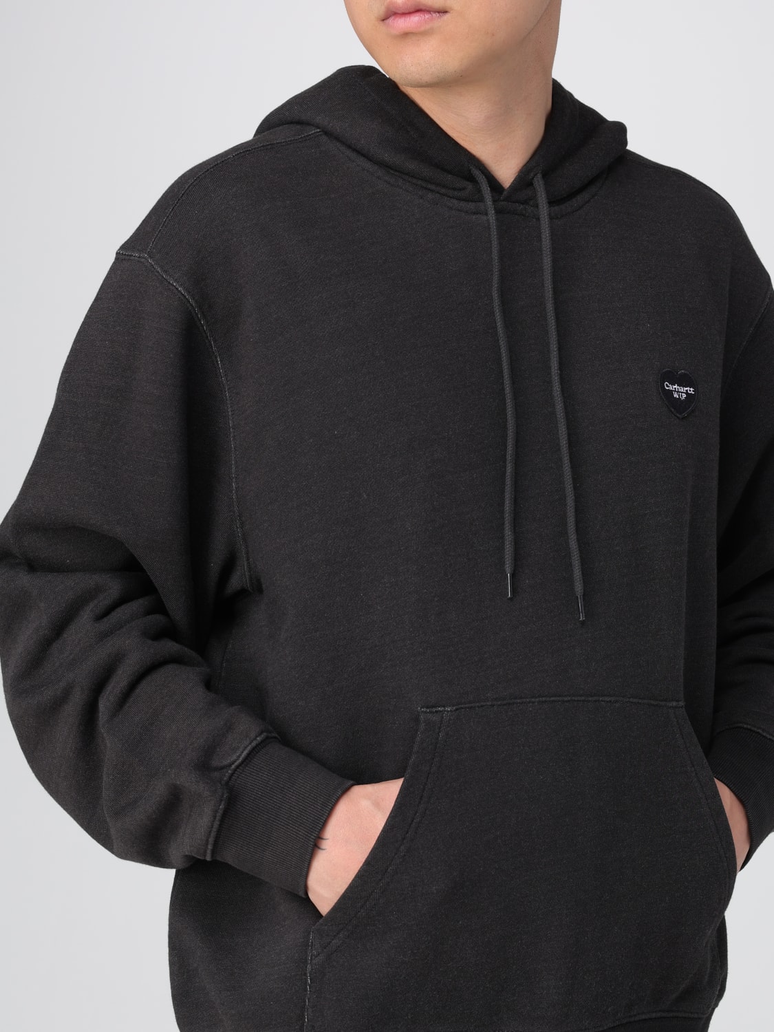 CARHARTT WIP 스웨트셔츠: 스웨트셔츠 남성 Carhartt Wip, 블랙 - Img 4