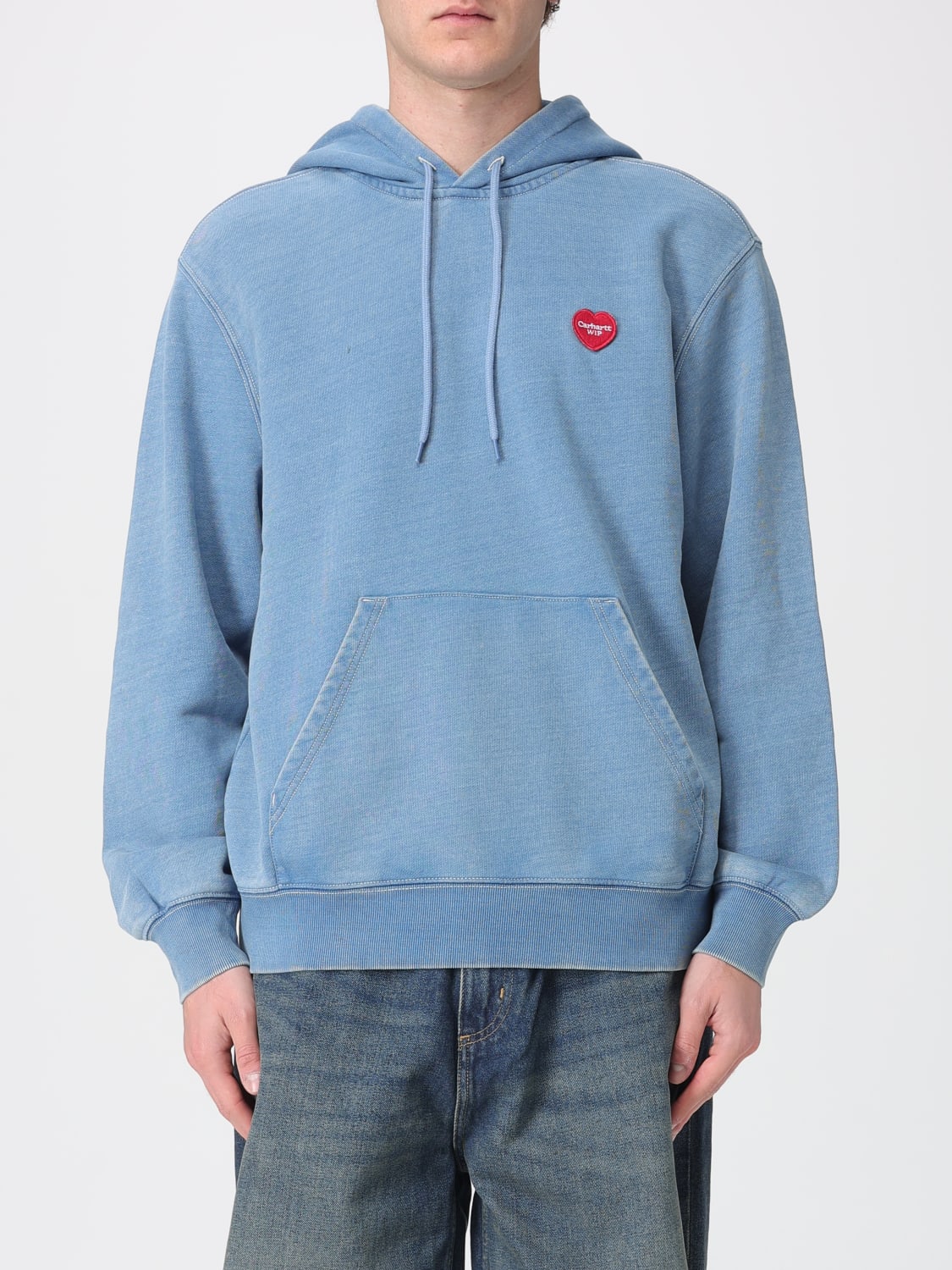 CARHARTT WIP SWEATSHIRT: Sweatshirt homme Carhartt Wip, Bleu Azur - Img 1