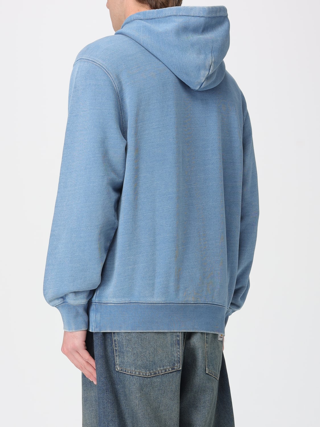 CARHARTT WIP SWEATSHIRT: Sweatshirt homme Carhartt Wip, Bleu Azur - Img 2