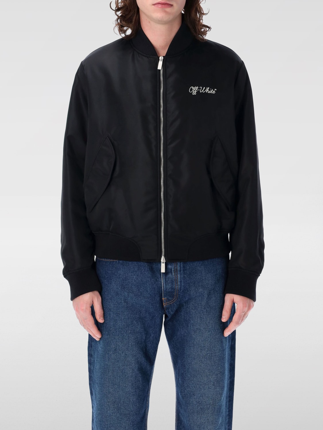 OFF-WHITE JACKET: Jacket men Off-white, Black - Img 1