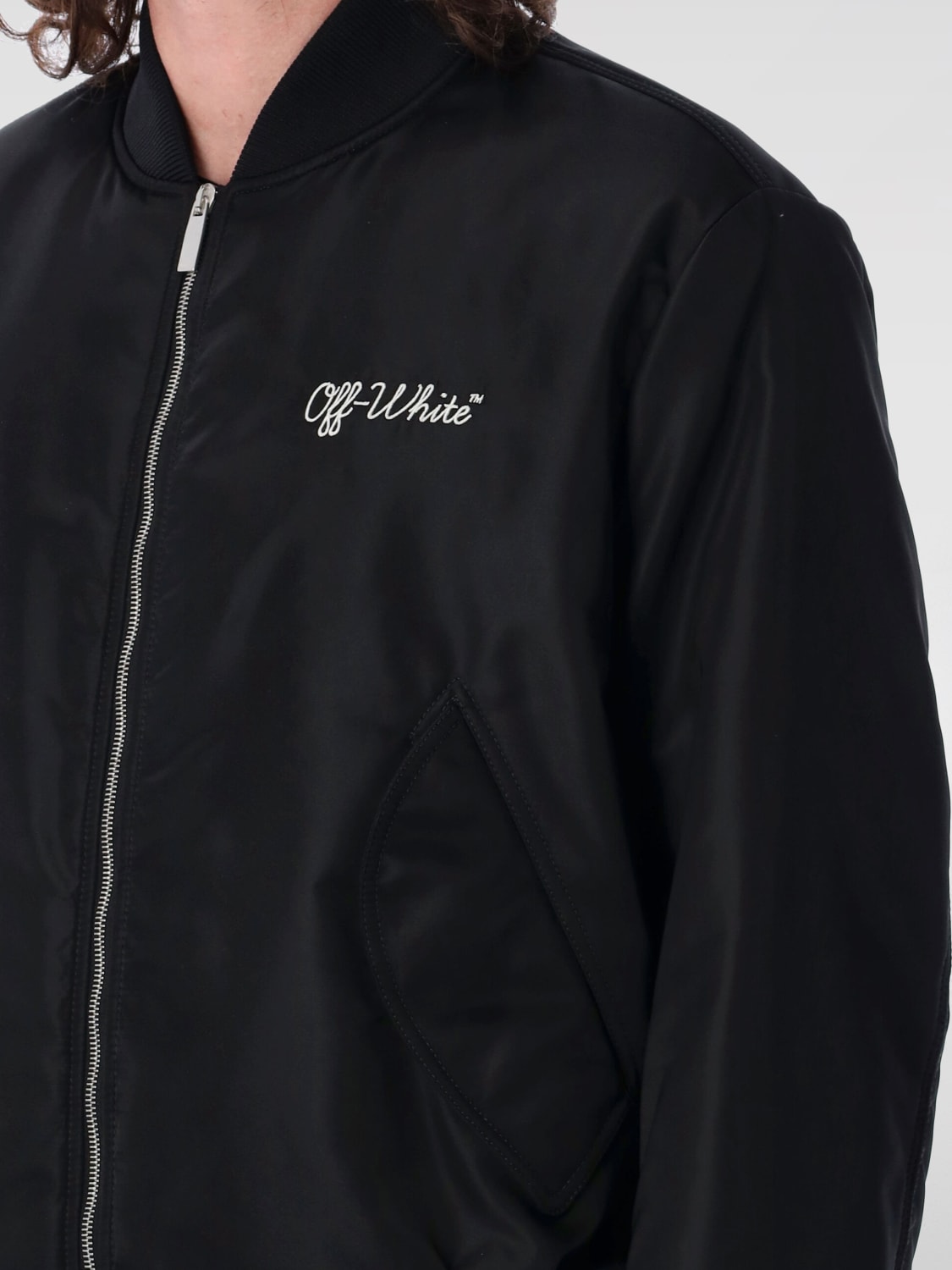 OFF-WHITE JACKET: Jacket men Off-white, Black - Img 3