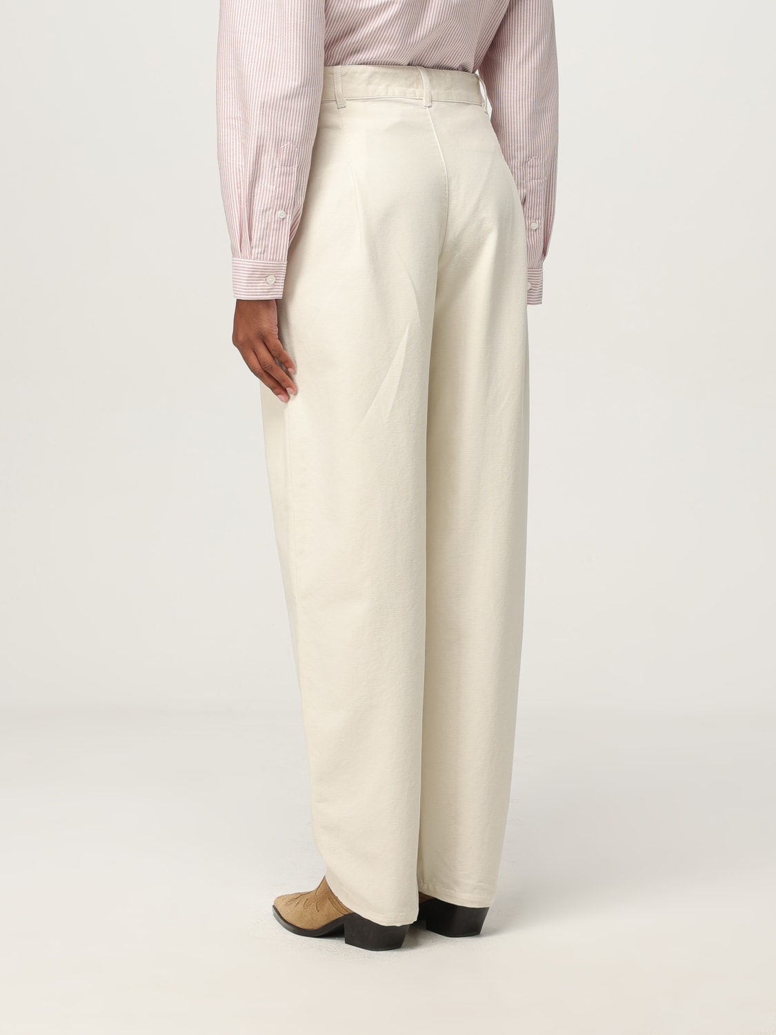 パンツ A.P.C. Women Straight Pants COGBJF08486AAC Beige A.P.C.: Pants woman - Beige | A.P.C. pants COGBJF08486