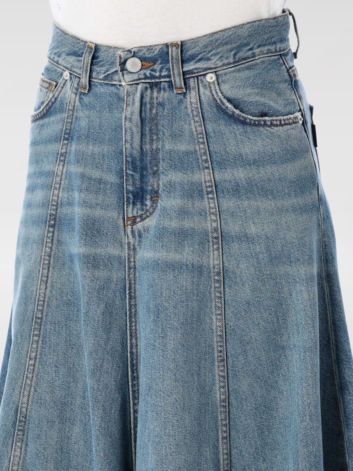 スカート HAIKURE SKIRT (HEW08091DF144) HAIKURE: Skirt woman - Blue | Haikure skirt HEW08091DF144