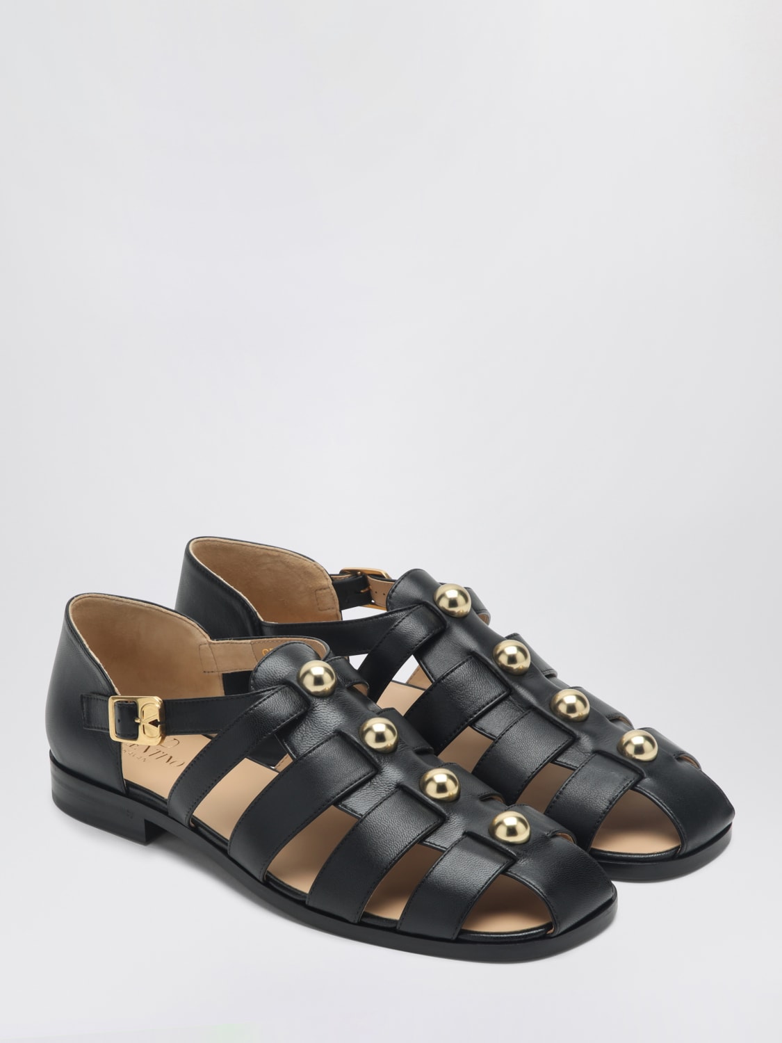 VALENTINO GARAVANI SANDALIAS: Sandalias hombre Valentino Garavani, Negro - Img 2