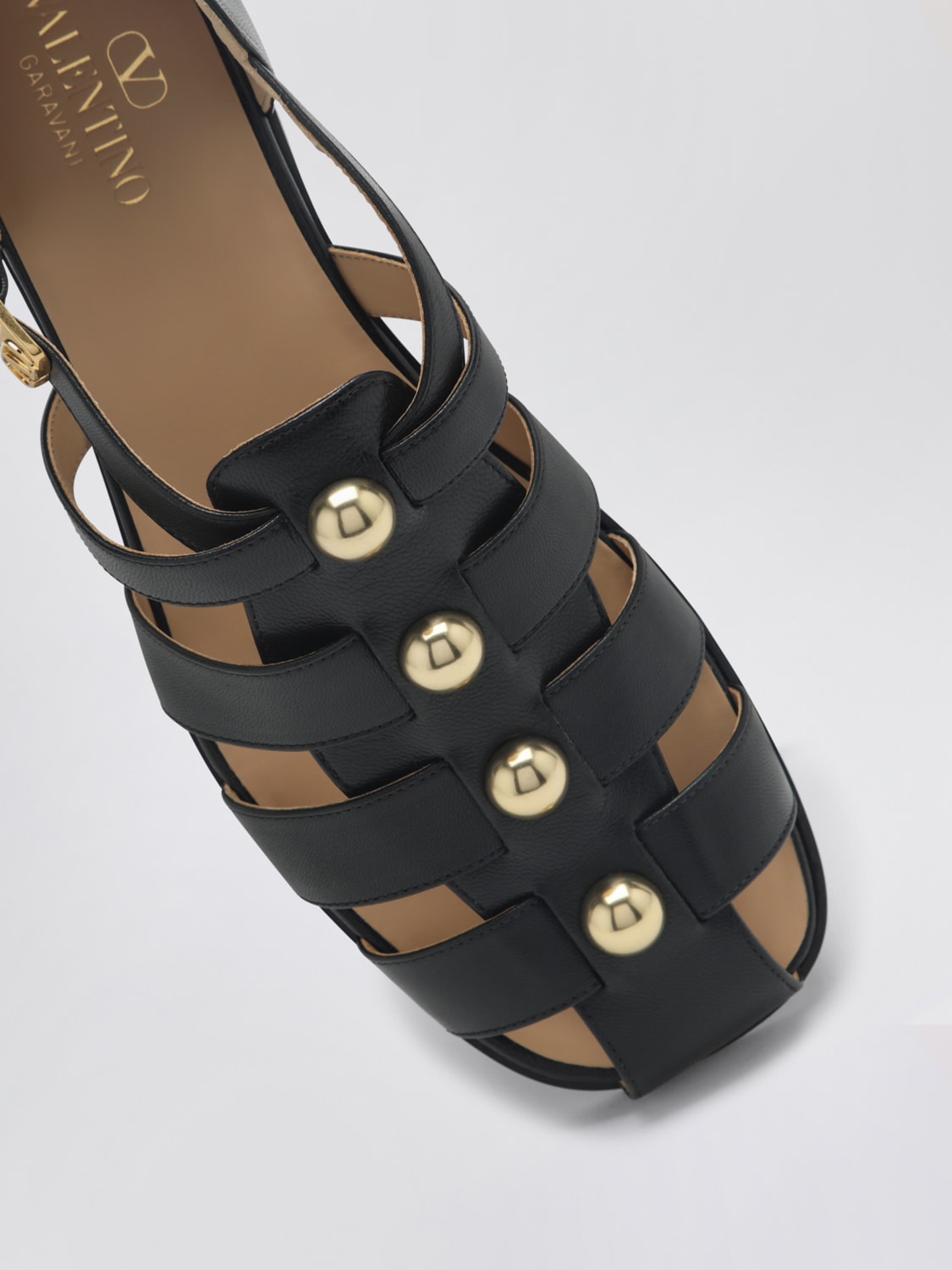 VALENTINO GARAVANI SANDALIAS: Sandalias hombre Valentino Garavani, Negro - Img 4