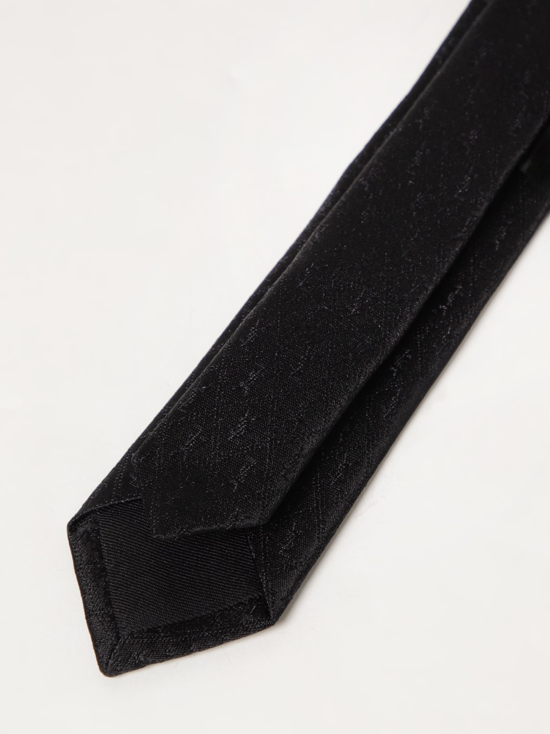 SAINT LAURENT TIE: Tie men Saint Laurent, Black - Img 2