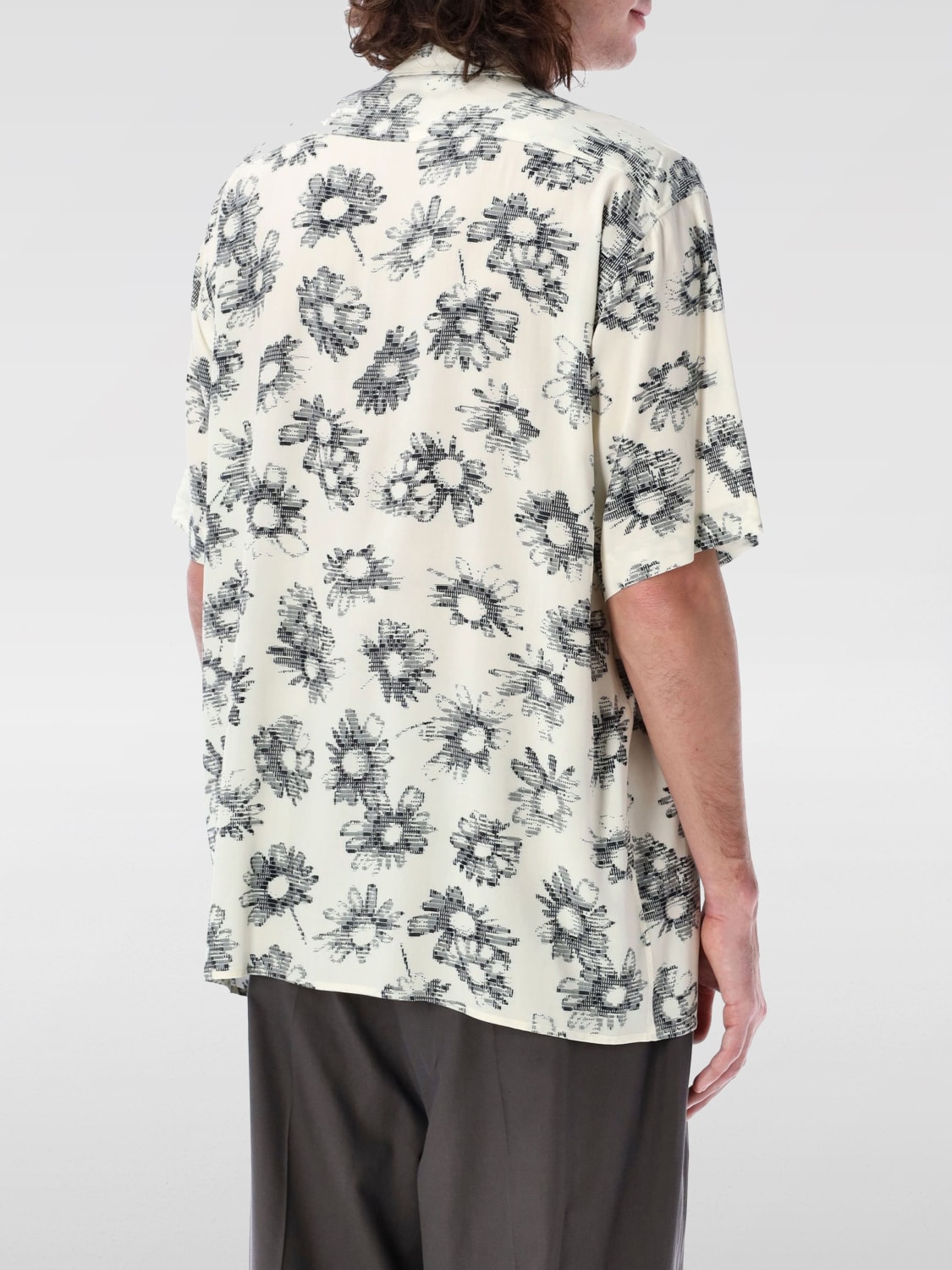 MAGLIANO SHIRT: Magliano viscose shirt with flower print, White - Img 2