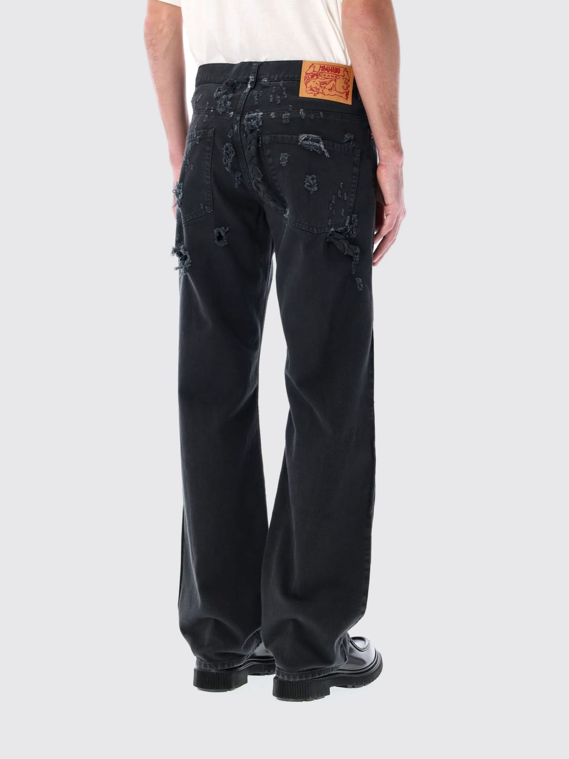 MAGLIANO JEANS: Jeans Magliano in denim , Nero - Img 2