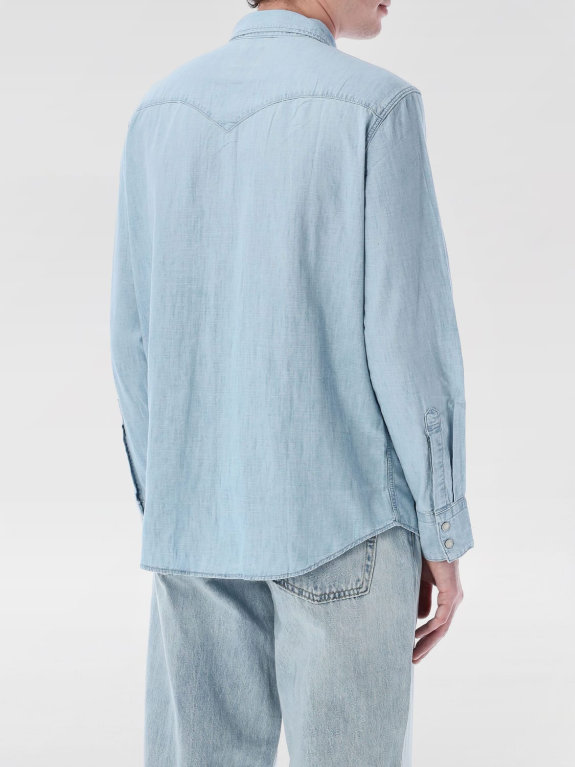 LEVI'S SHIRT: Levi's classic cotton shirt, Blue 1 - Img 2