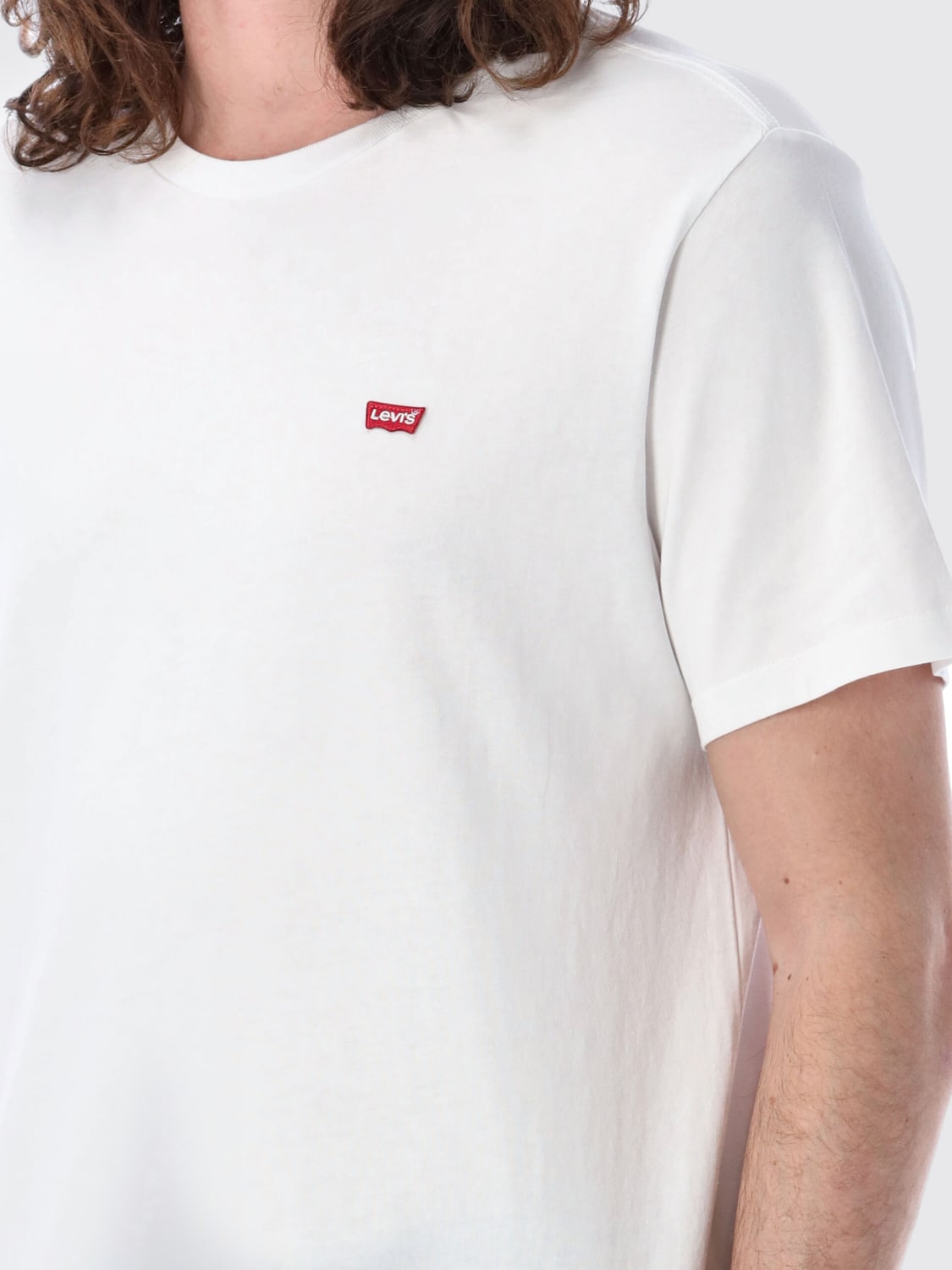LEVI'S: T-shirt men - White | Levi's t-shirt 56605 online at