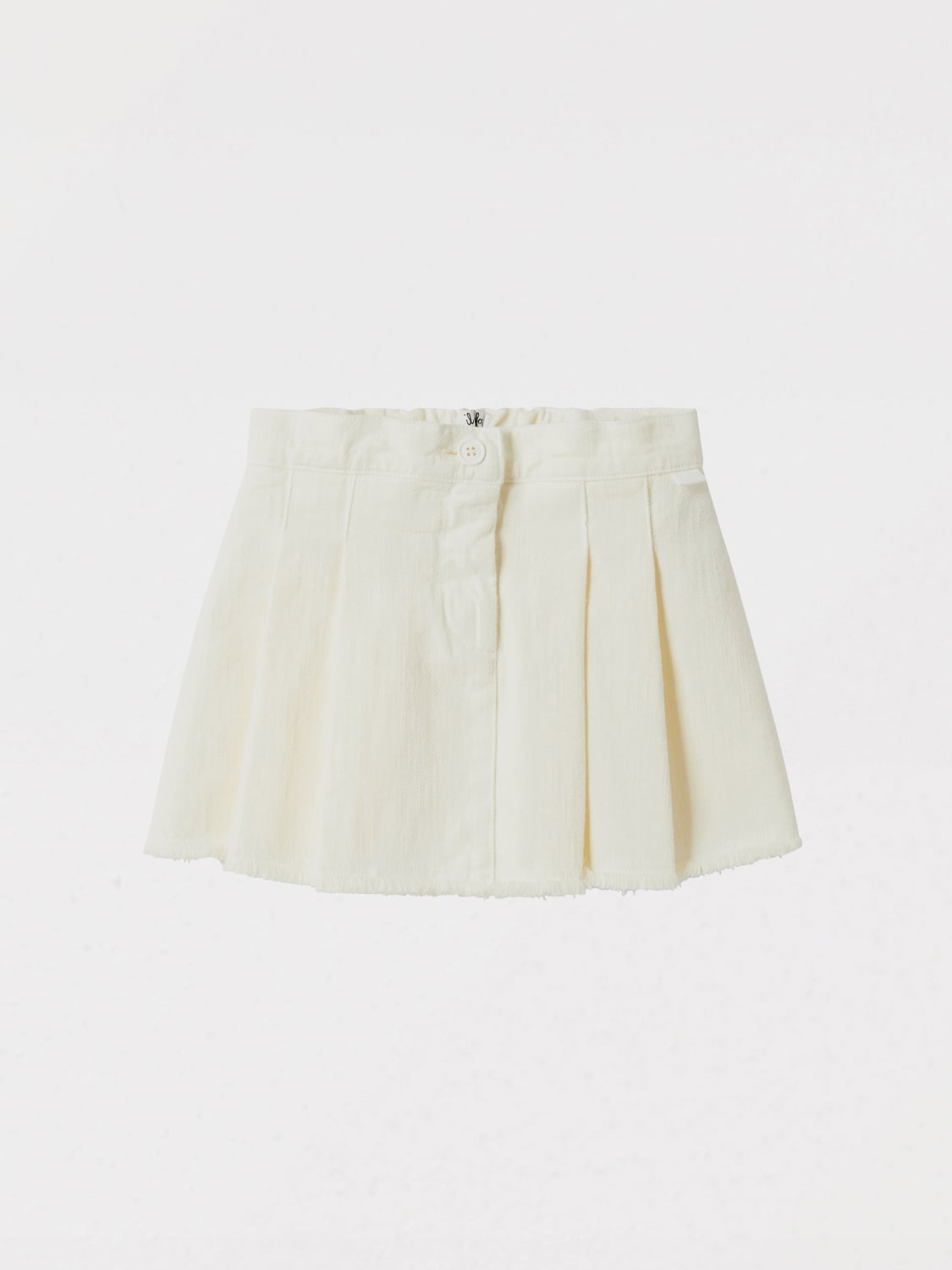 IL GUFO SKIRT: Skirt kids Il Gufo, Milk - Img 1