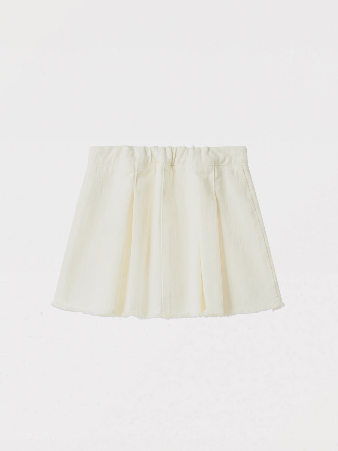 IL GUFO SKIRT: Skirt kids Il Gufo, Milk - Img 2