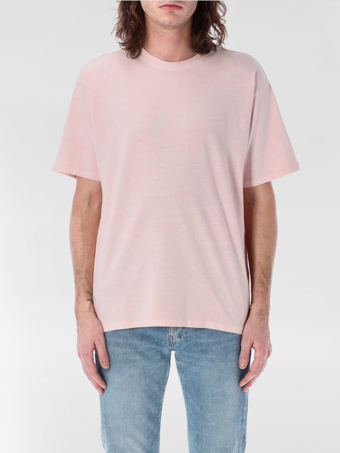 LEVI'S T-SHIRT: T-shirt men Levi's, Pink - Img 1