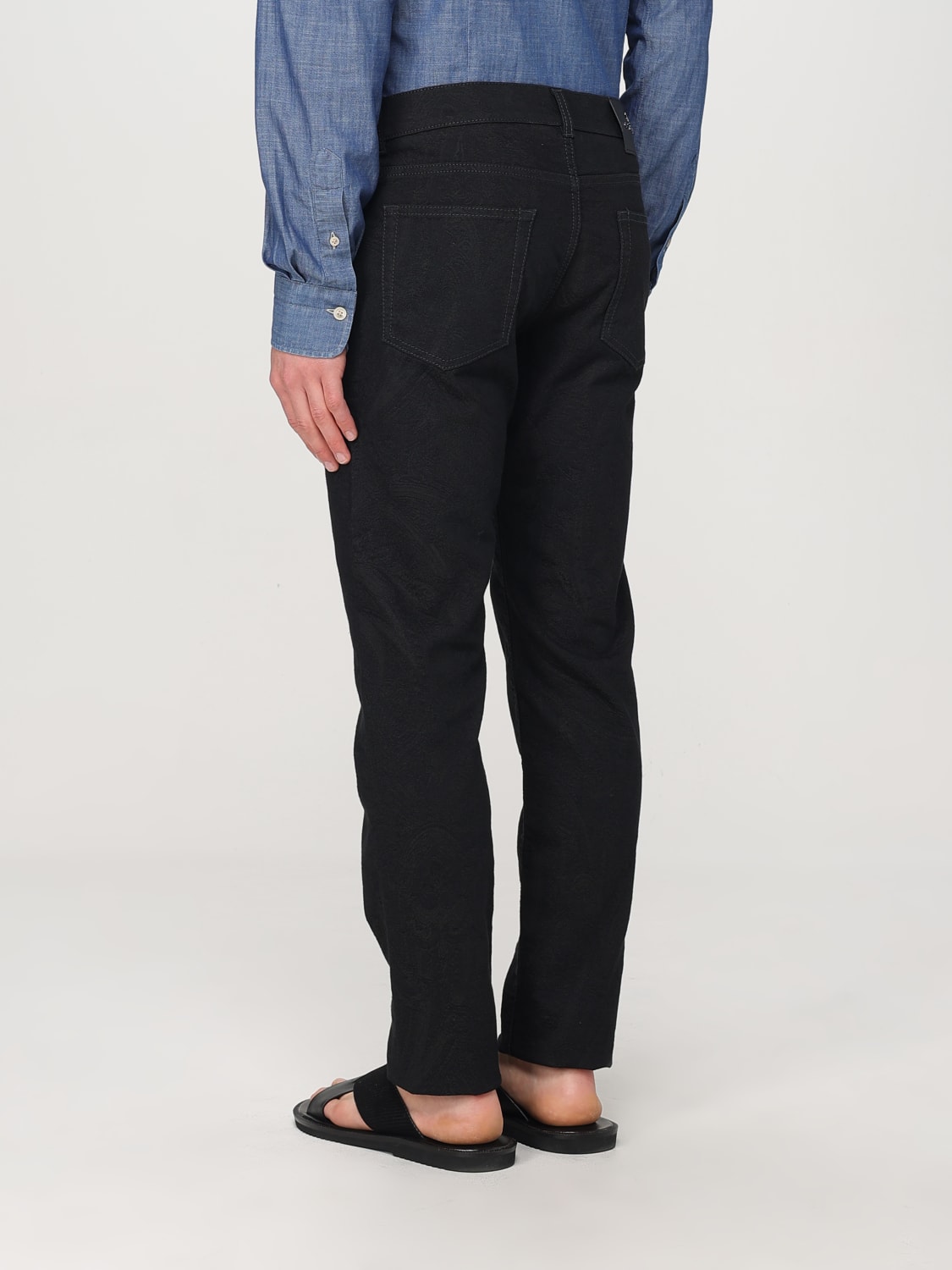 ETRO JEANS: Jeans men Etro, Black - Img 3