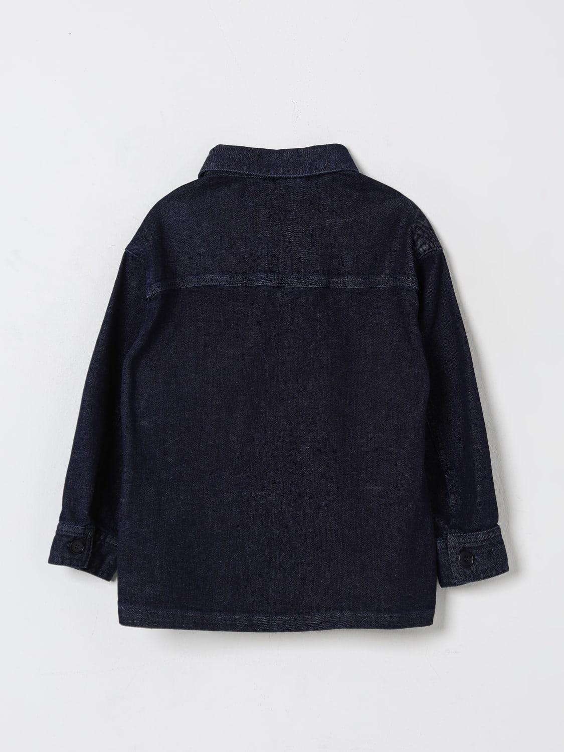 IL GUFO JACKET: Jacket kids Il Gufo, Blue - Img 2