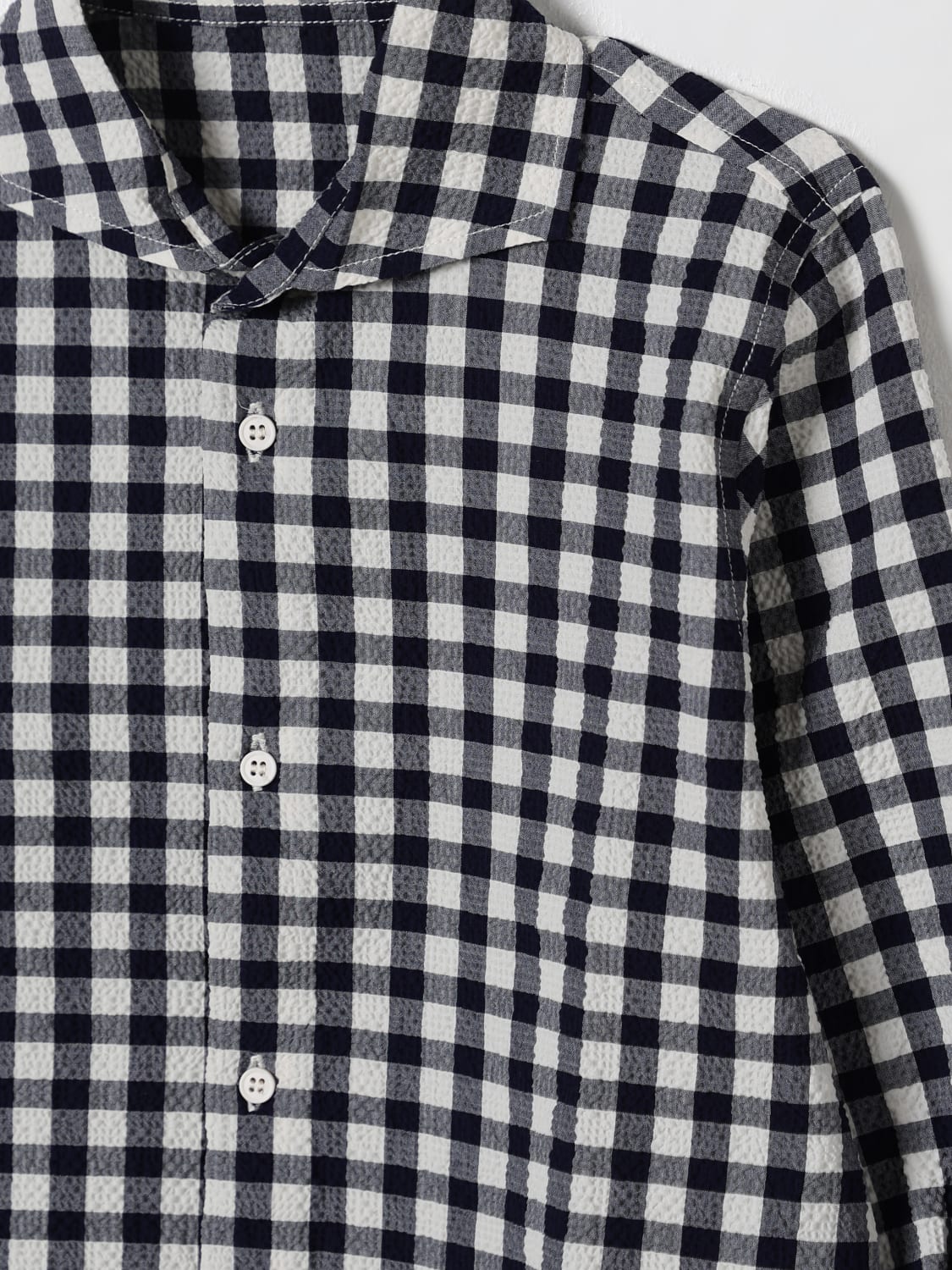 IL GUFO HEMD: Hemd kinder Il Gufo, Blau - Img 3