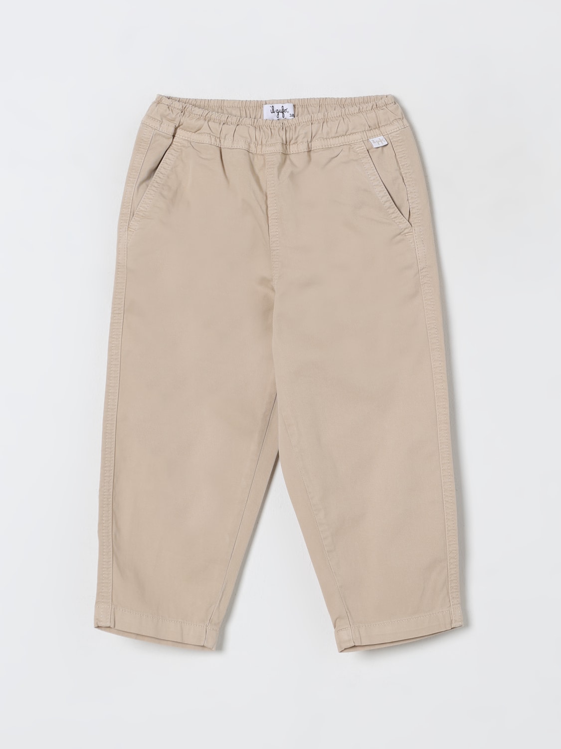 IL GUFO PANTS: Pants kids Il Gufo, Beige - Img 1