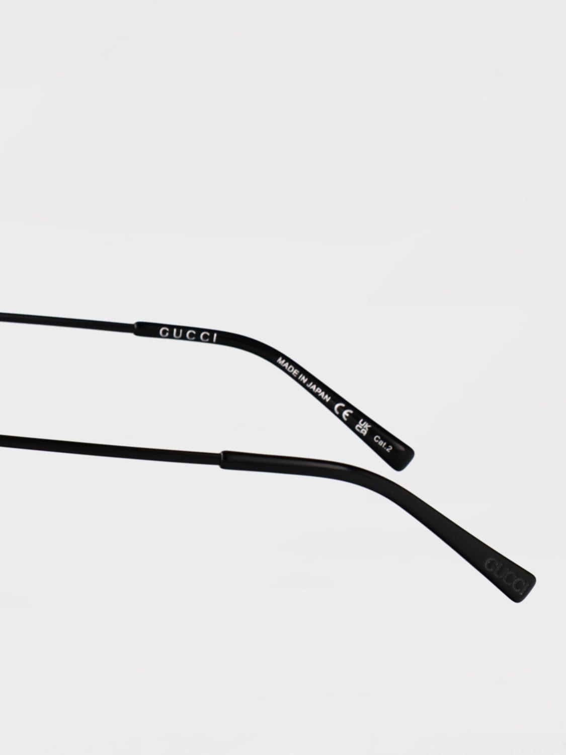 GUCCI SUNGLASSES: Sunglasses men Gucci, Black - Img 4