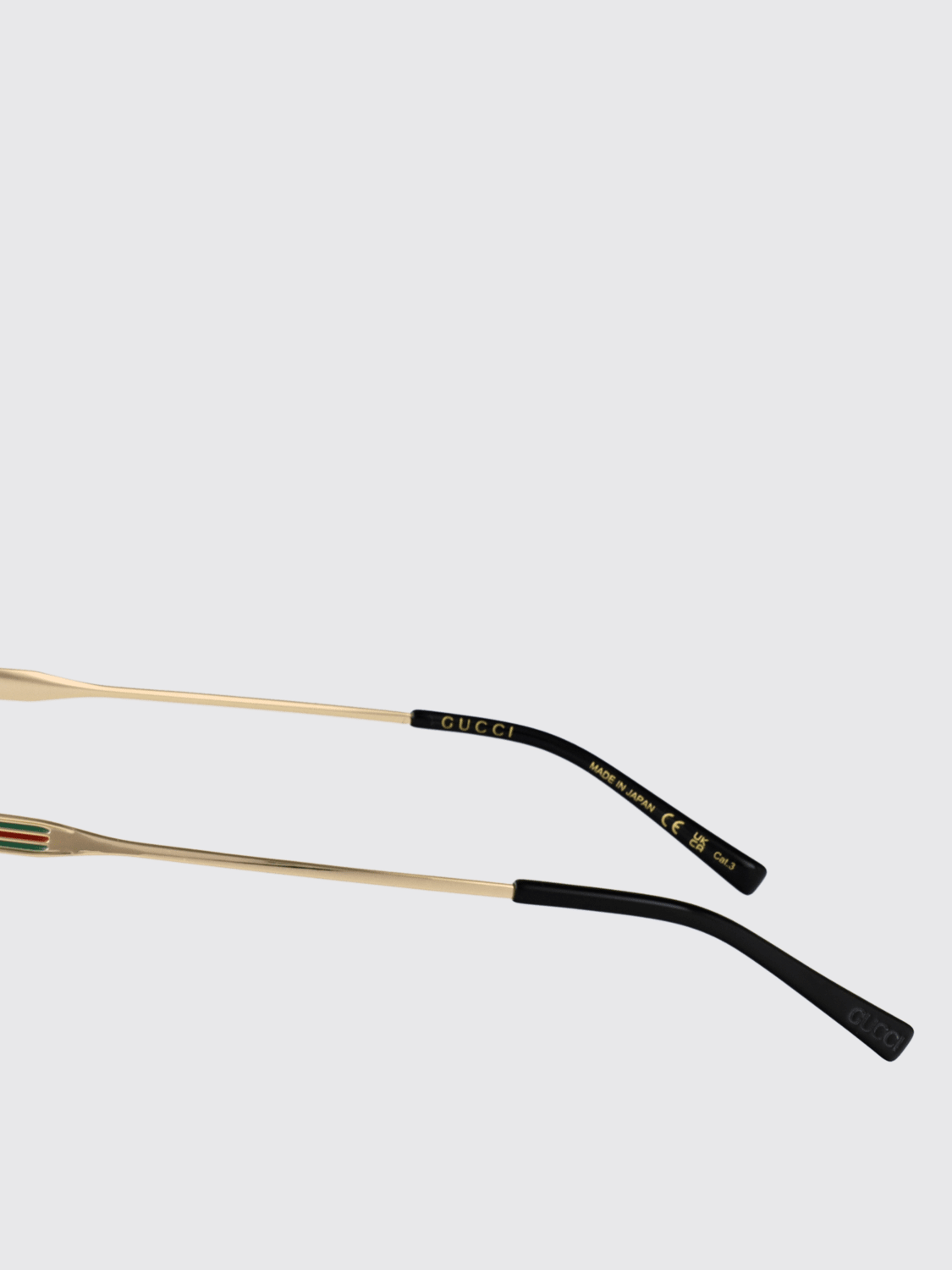 GUCCI SUNGLASSES: Sunglasses men Gucci, Gold - Img 4