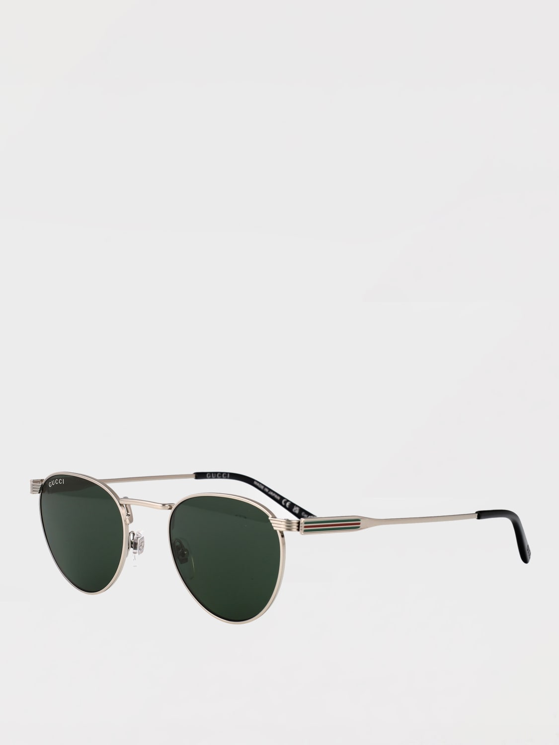 GUCCI SUNGLASSES: Sunglasses men Gucci, Silver - Img 1