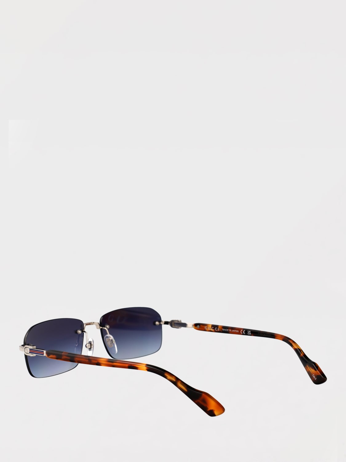 GUCCI SUNGLASSES: Sunglasses men Gucci, Grey - Img 3
