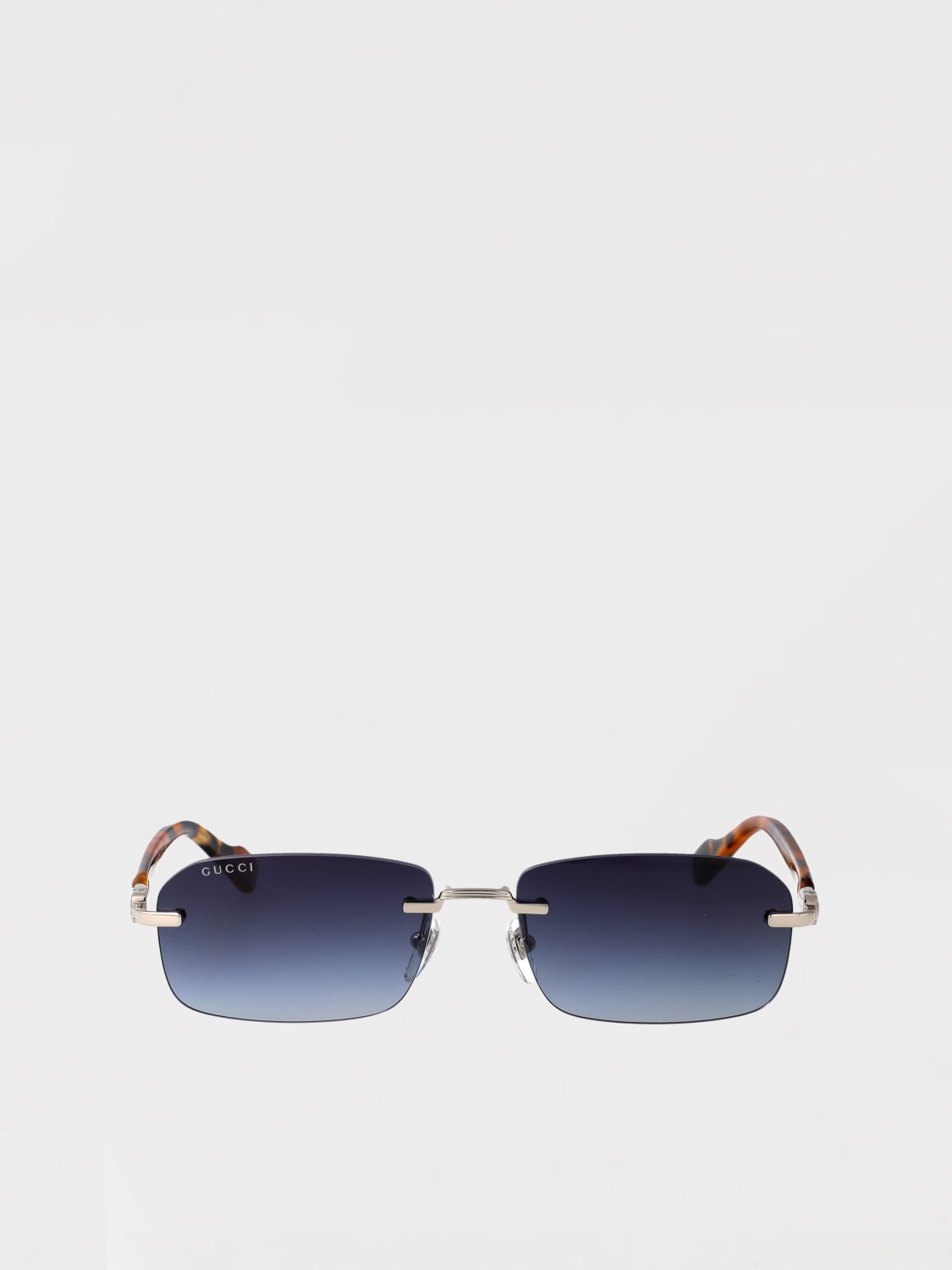 GUCCI SUNGLASSES: Sunglasses men Gucci, Silver - Img 2