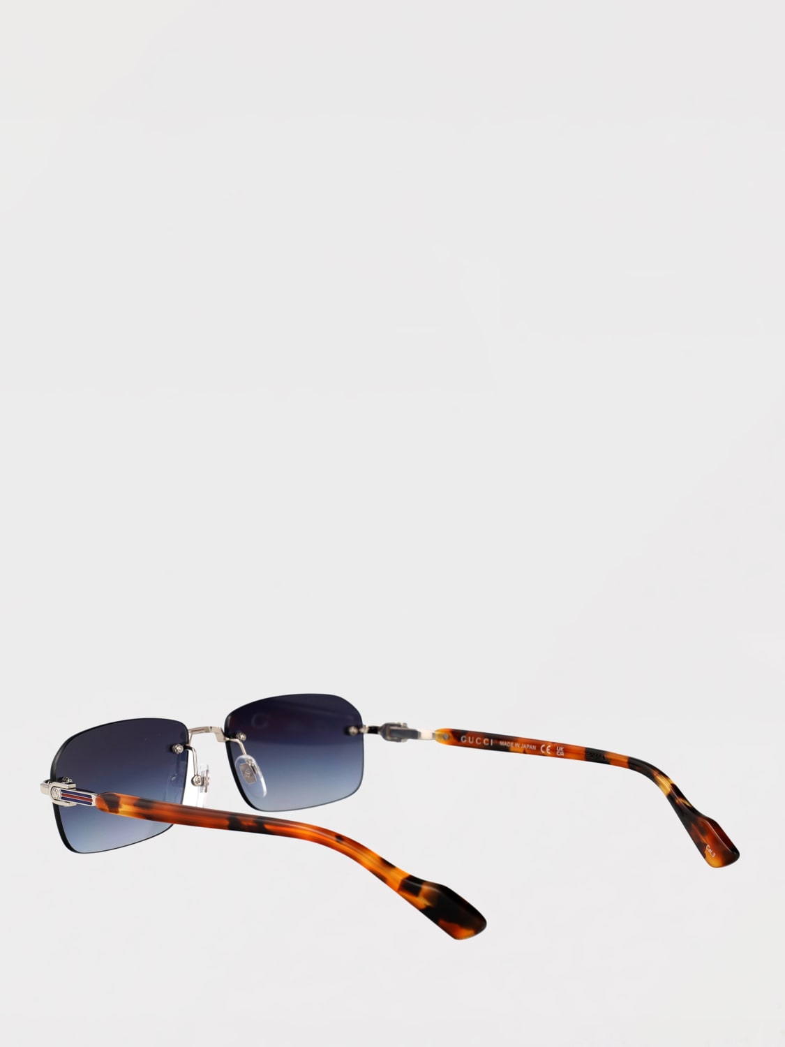 GUCCI SUNGLASSES: Sunglasses men Gucci, Silver - Img 3