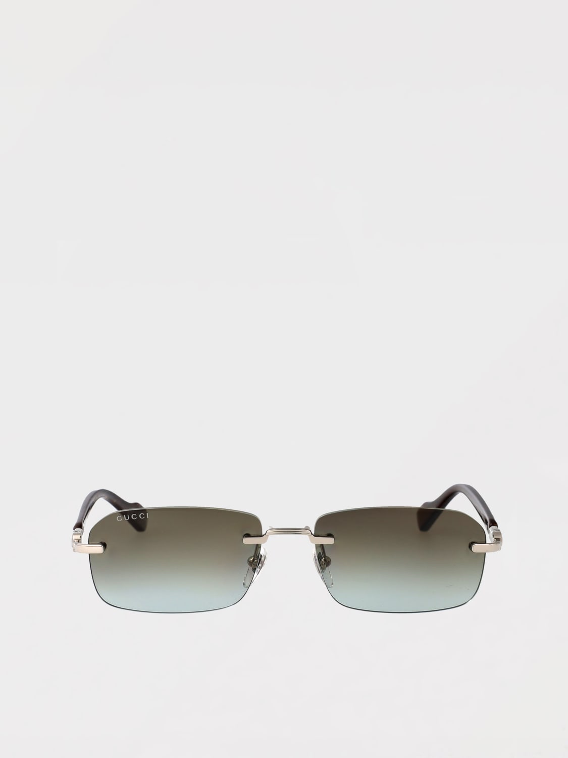 GUCCI SUNGLASSES: Sunglasses men Gucci, Silver - Img 2