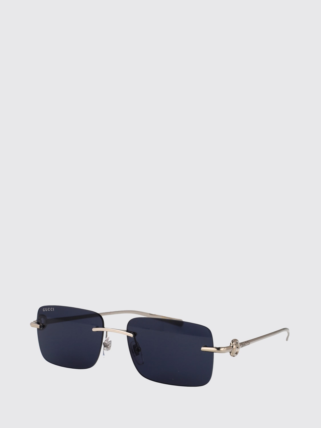 GUCCI SUNGLASSES: Sunglasses men Gucci, Silver - Img 1