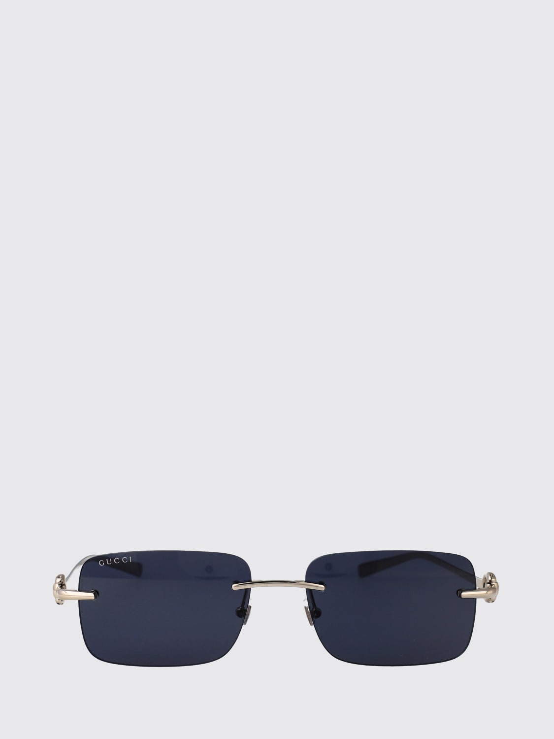 GUCCI SUNGLASSES: Sunglasses men Gucci, Silver - Img 2