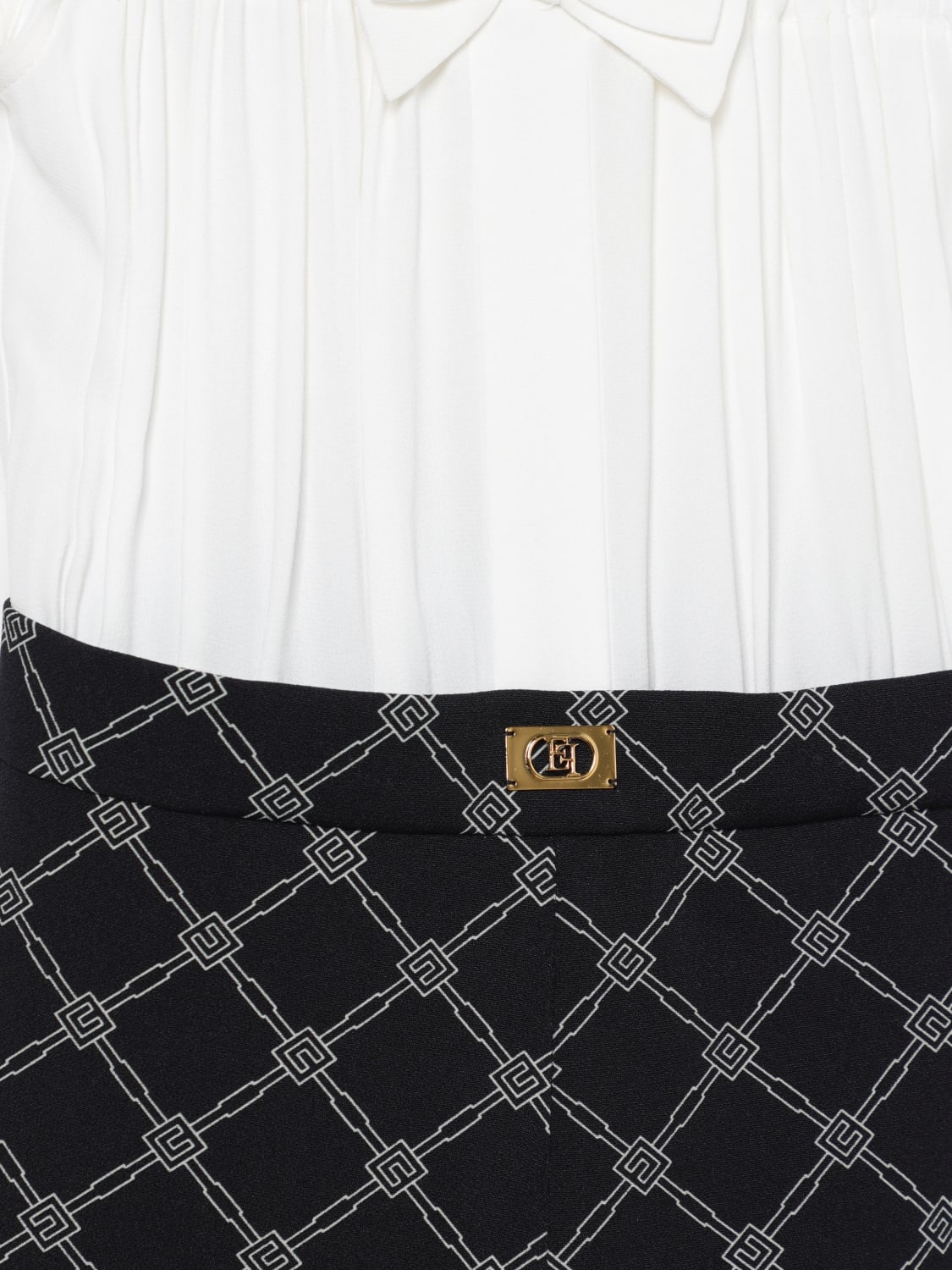 ELISABETTA FRANCHI LA MIA BAMBINA TRACKSUIT: Pants kids Elisabetta Franchi La Mia Bambina, White - Img 3