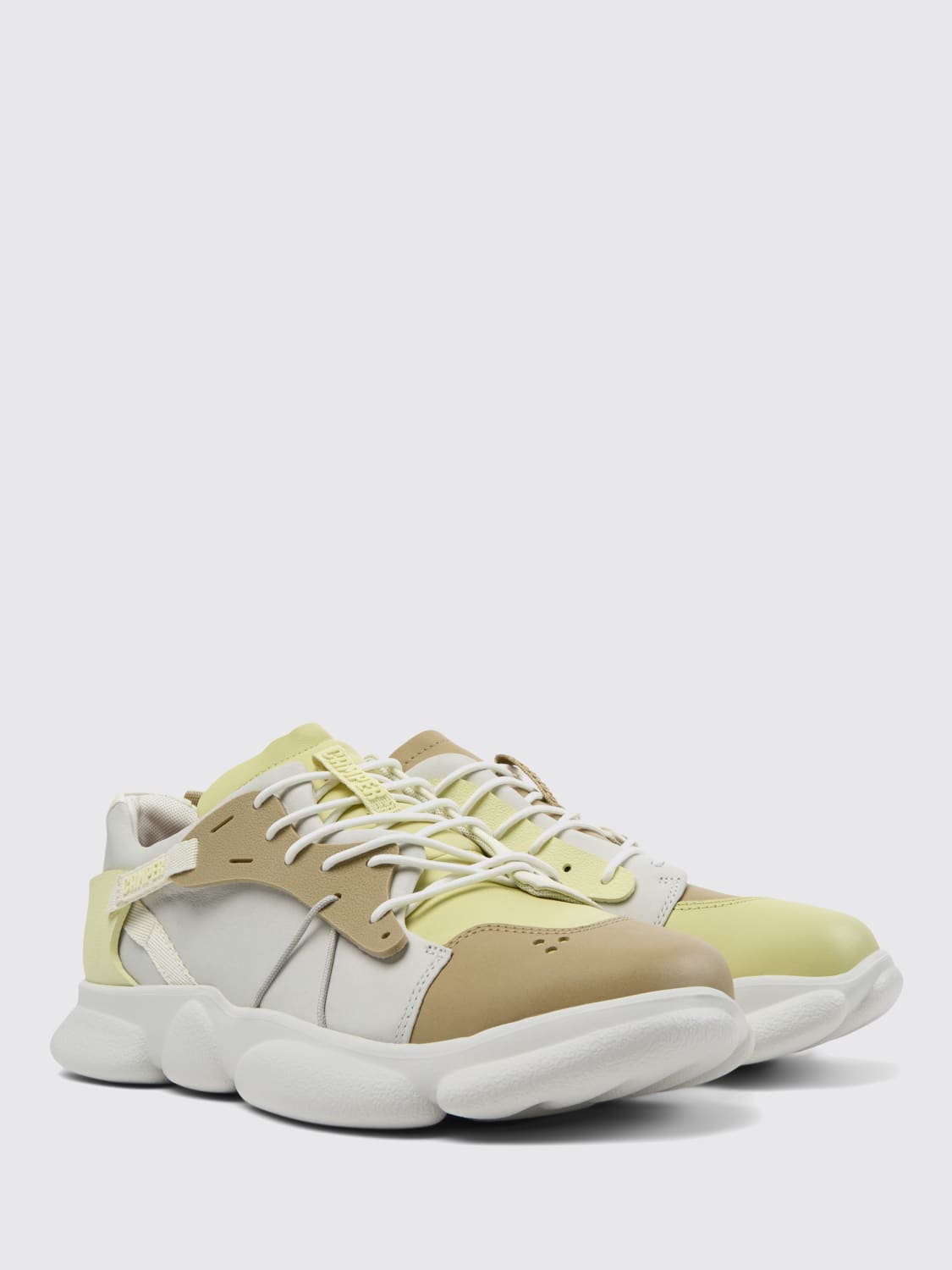 CAMPER SNEAKERS: Sneakers Karst Camper in PET riciclato e pelle , Fantasia - Img 2