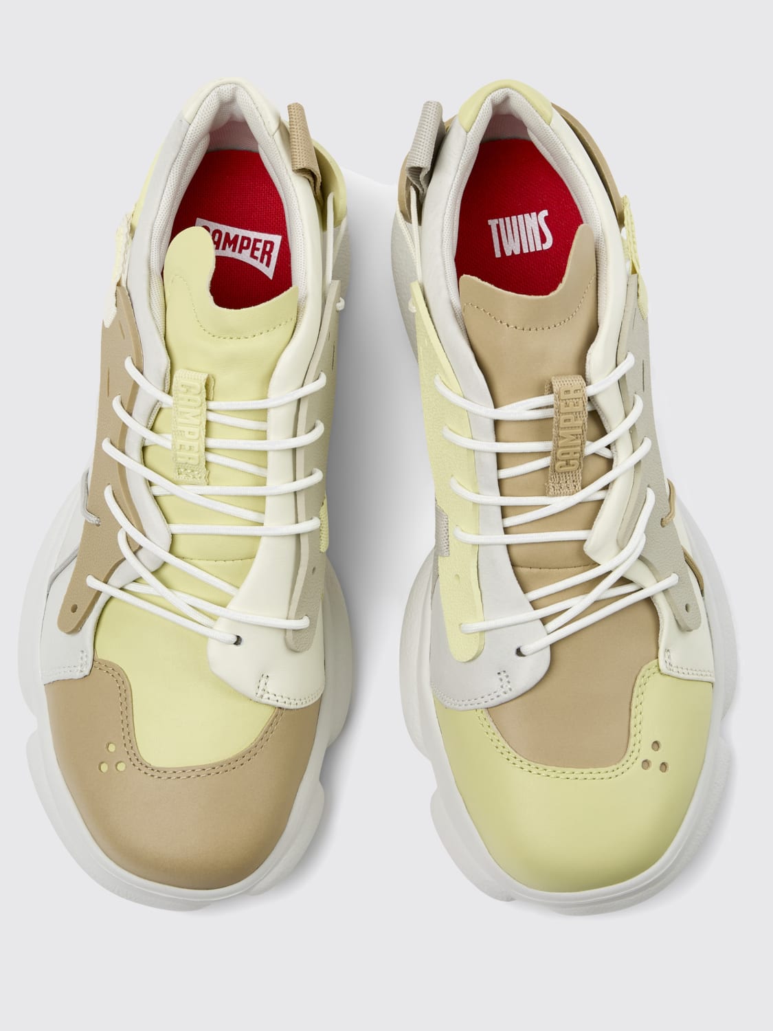 CAMPER SNEAKERS: Sneakers Karst Camper in PET riciclato e pelle , Fantasia - Img 4