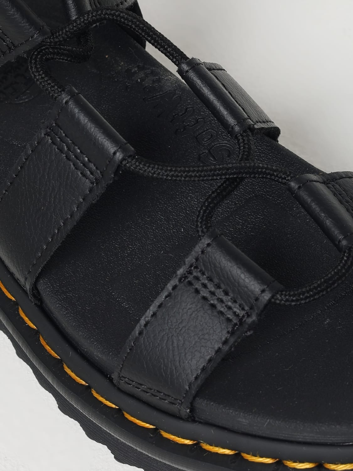 DR. MARTENS HEELED SANDAL: Shoes woman Dr. Martens, Black - Img 4