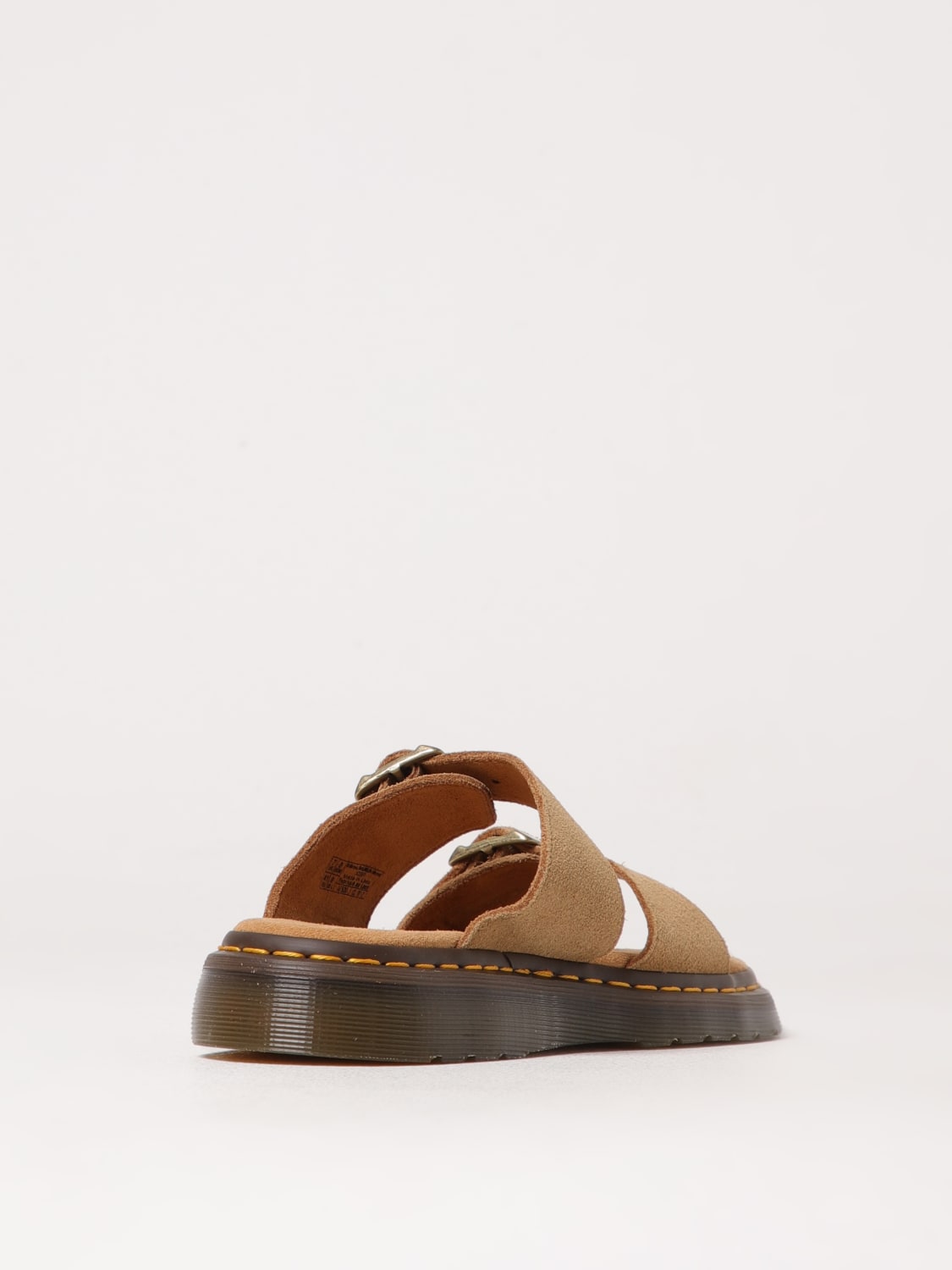 サンダル DR. MARTENS Men Sandals Savannah 41083200 SAVANA Josef suede slide sandals in Savannah Tan | Dr. Martens