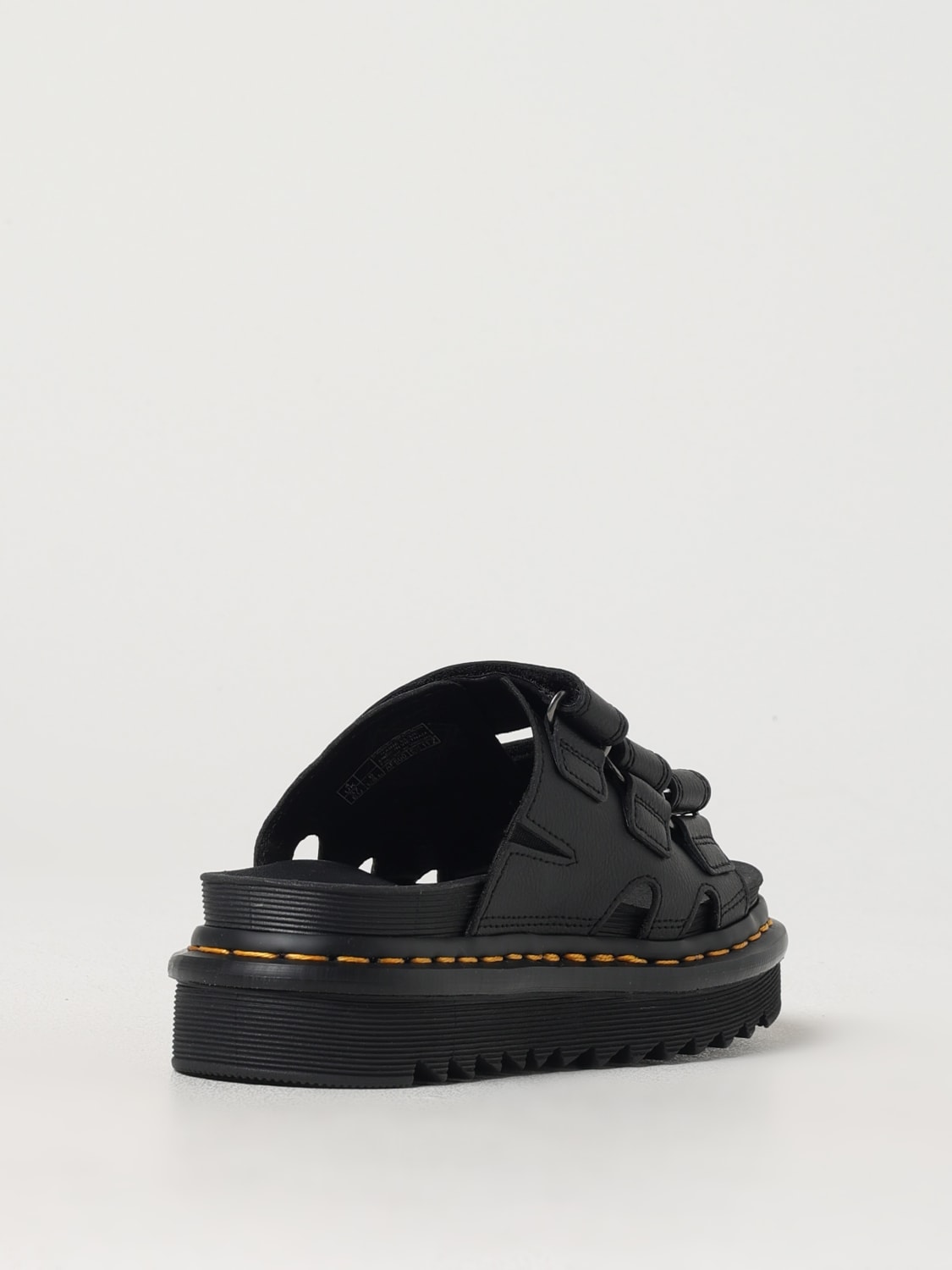 DR. MARTENS FLAT SANDAL: Shoes woman Dr. Martens, Black - Img 3