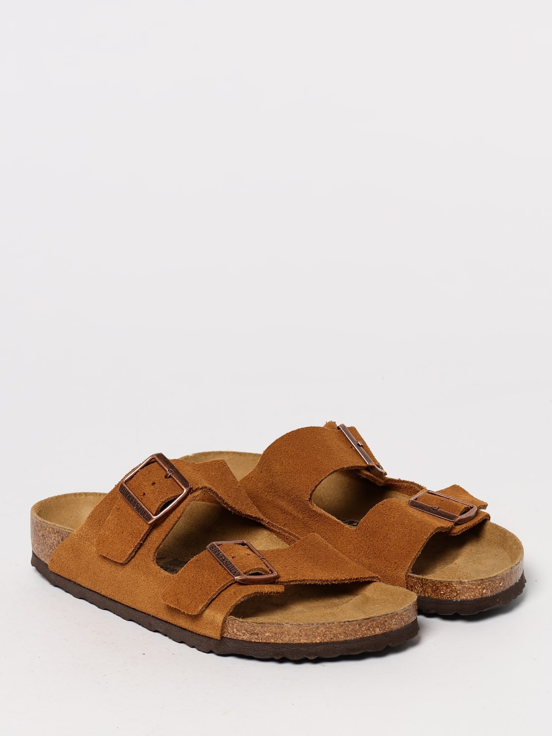 BIRKENSTOCK SANDALS: Sandals men Birkenstock, Brown - Img 2