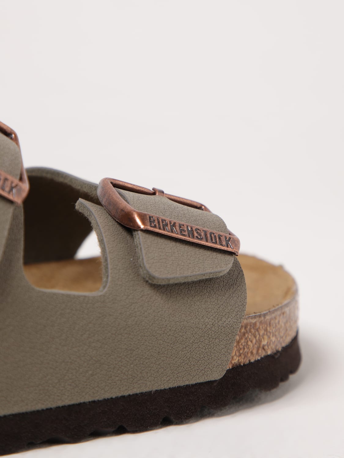BIRKENSTOCK: Sandals men - Black | Birkenstock sandals