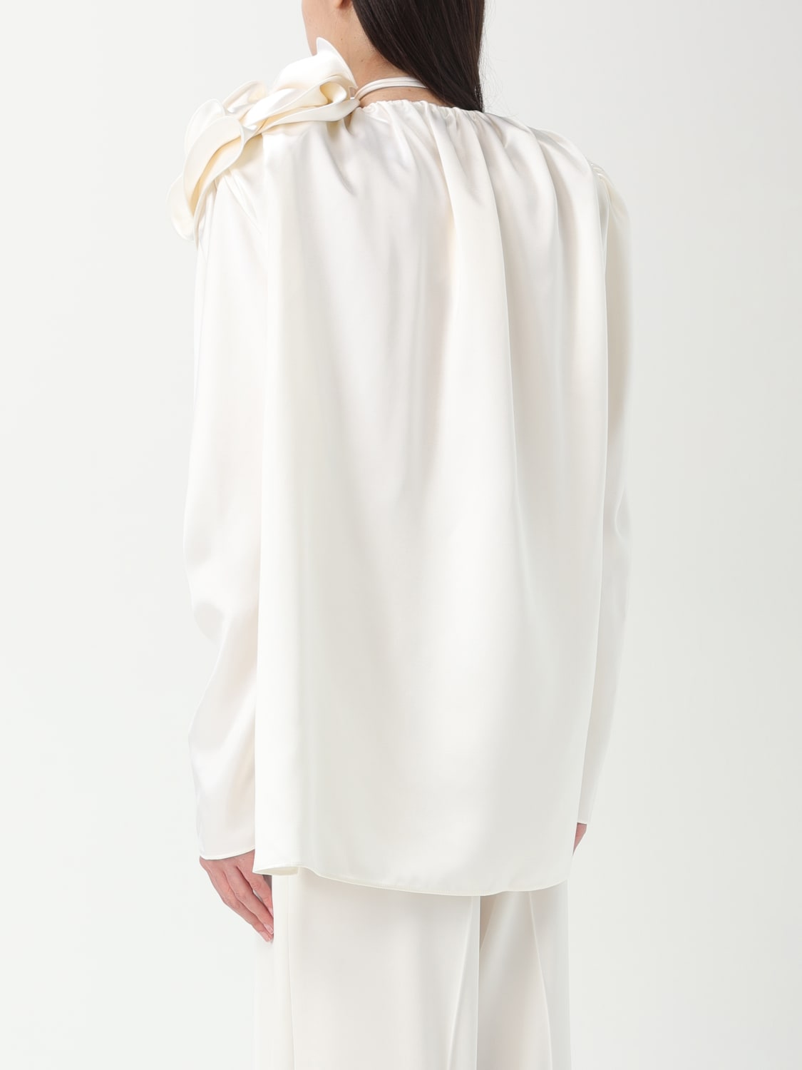 MAGDA BUTRYM TOP: Top mujer Magda Butrym, Blanco - Img 3