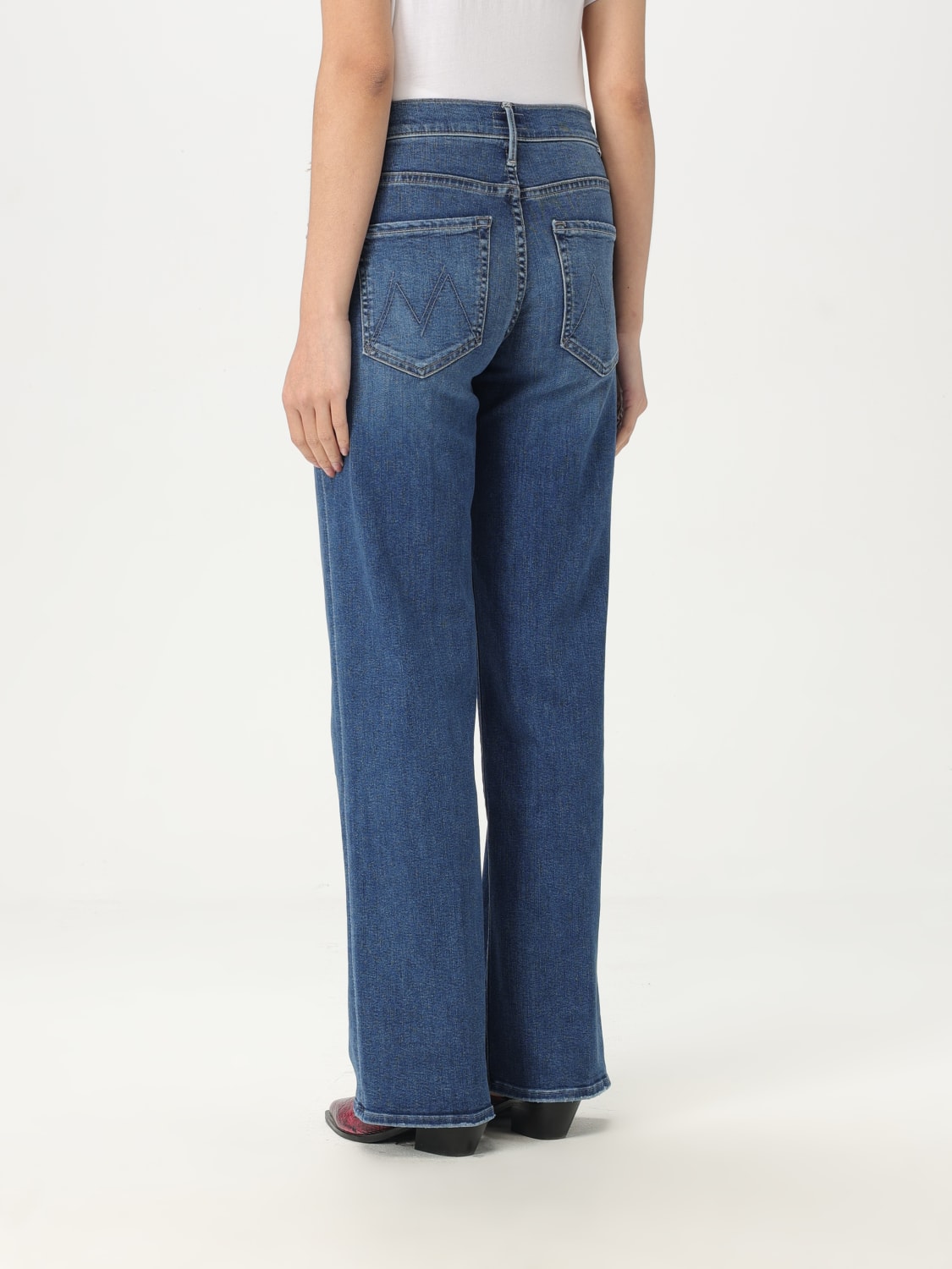 MOTHER VAQUEROS: Vaquero mujer Mother, Azul Oscuro - Img 2