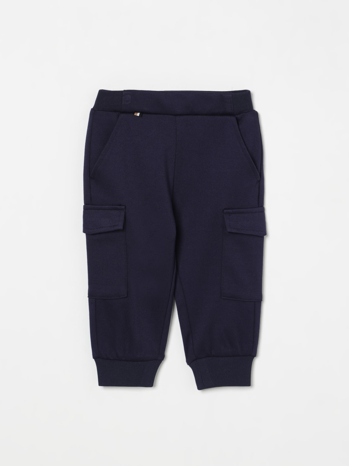 BOSS PANTS: Pants kids Boss, Blue - Img 1