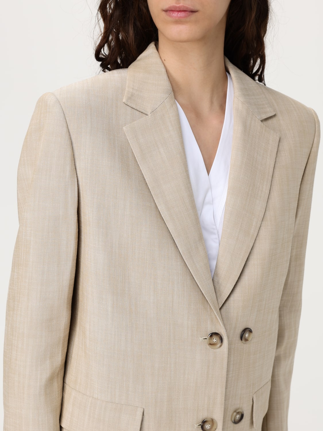 PINKO: women's blazer - Beige | Pinko blazer 104890A2EJ
