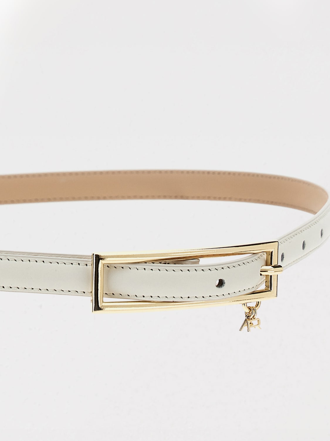 ALESSANDRA RICH 皮带: 皮带 女士 Alessandra Rich, 白色 - Img 2