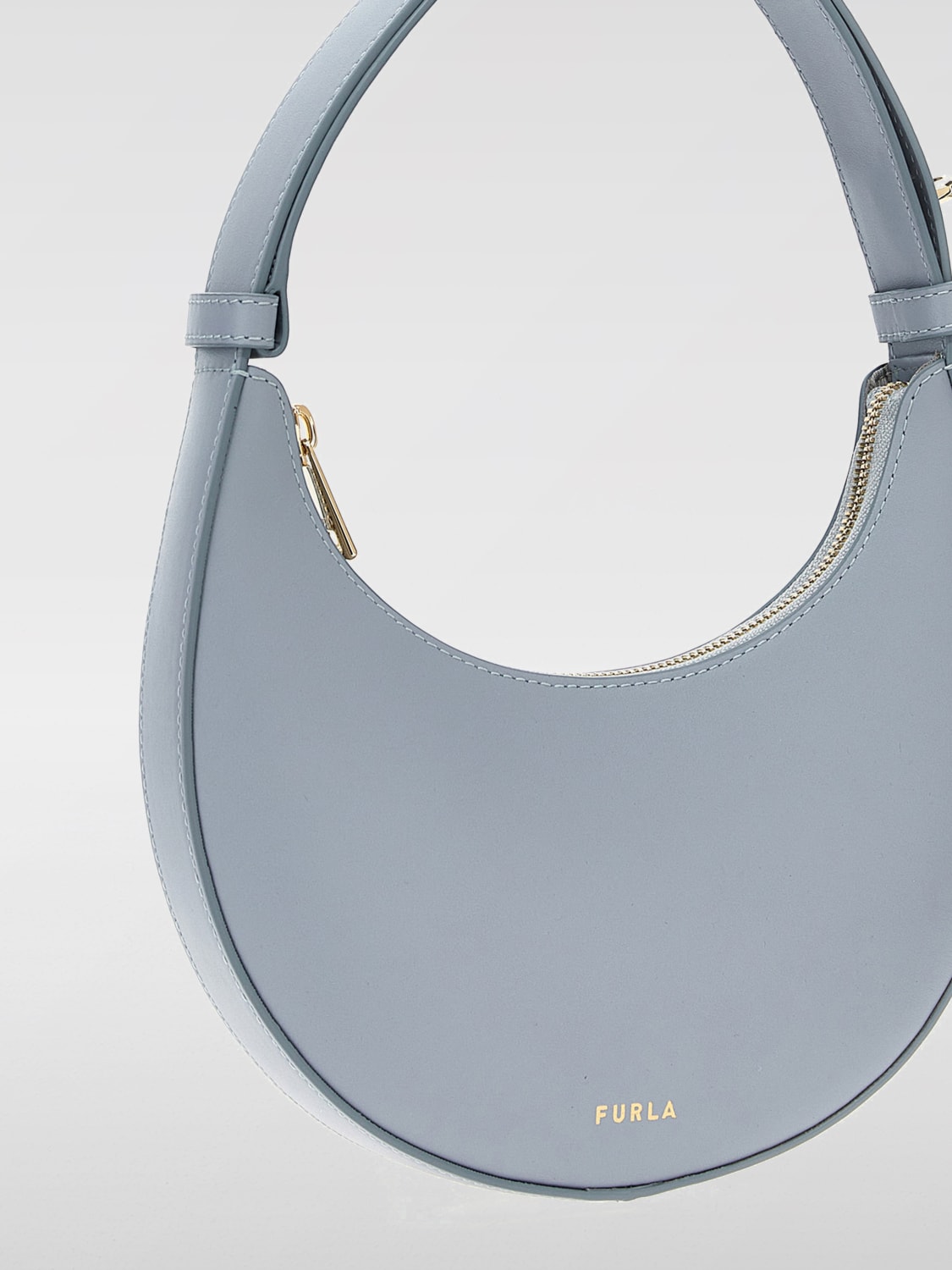 FURLA BORSA MINI: Borsa Delizia Mini Furla in pelle , Blue - Img 3