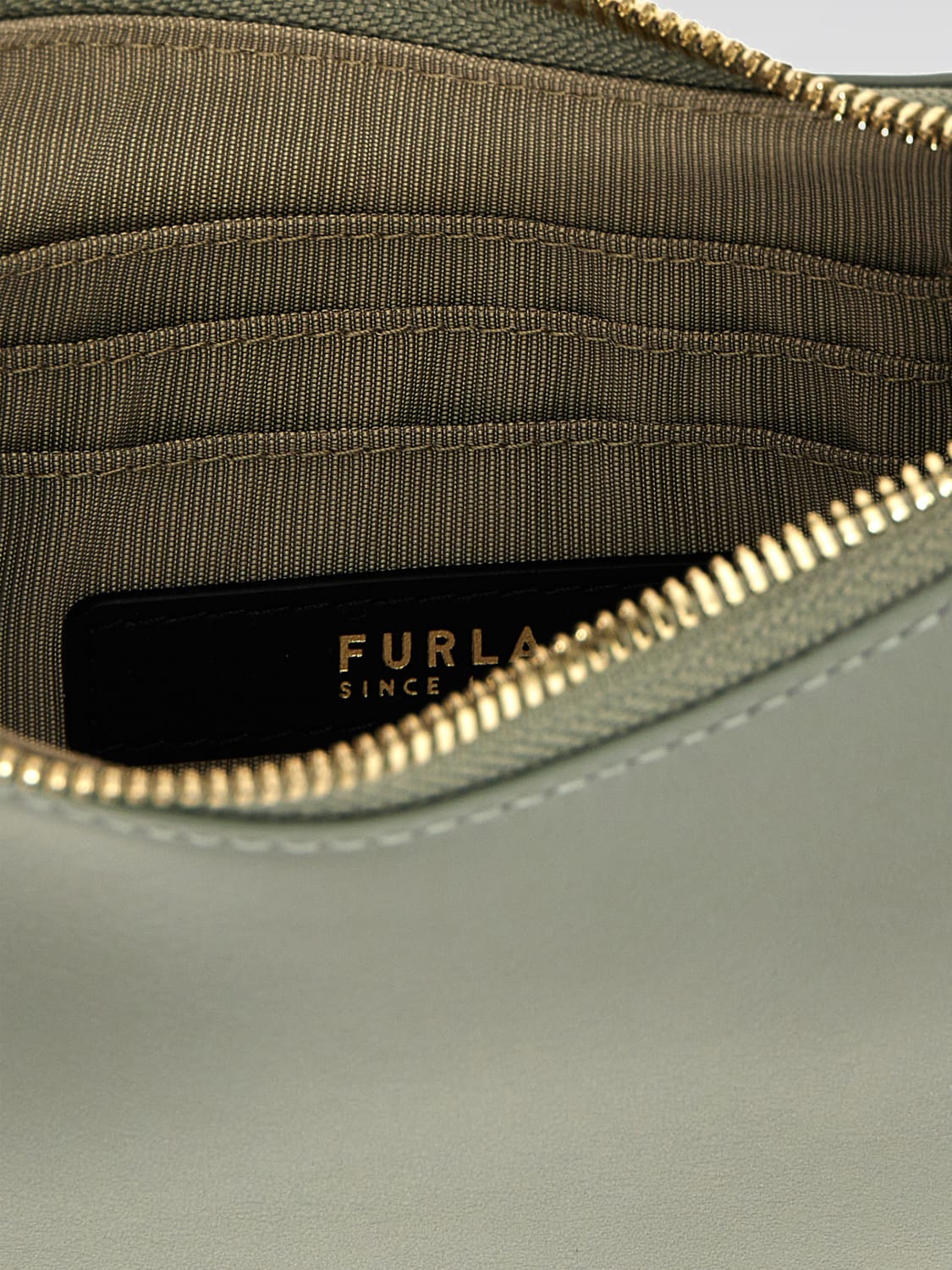 FURLA BORSA MINI: Borsa Delizia Mini Furla in pelle , Verde - Img 4