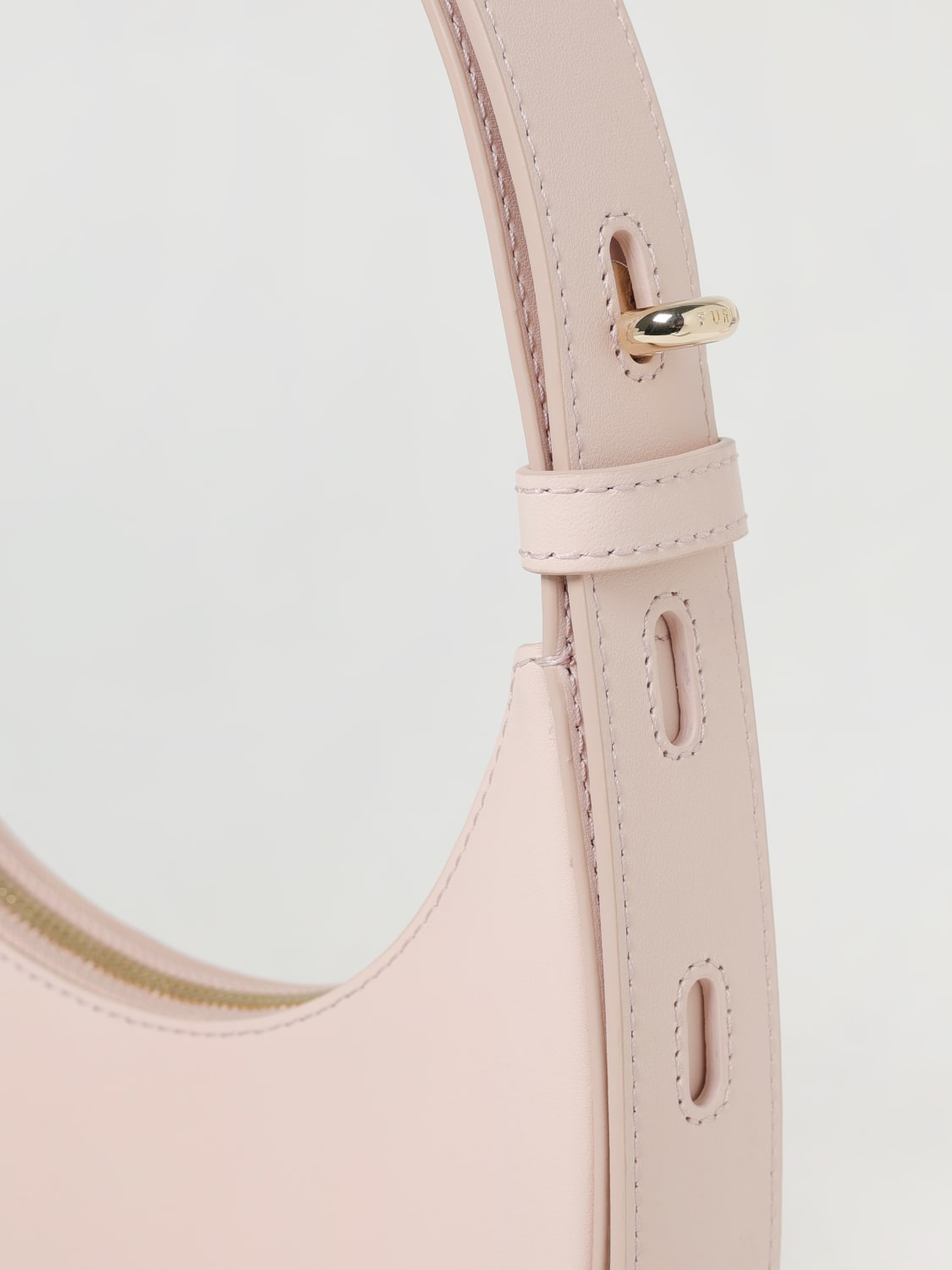 FURLA BORSA MINI: Borsa Delizia Mini Furla in pelle , Rosso - Img 3