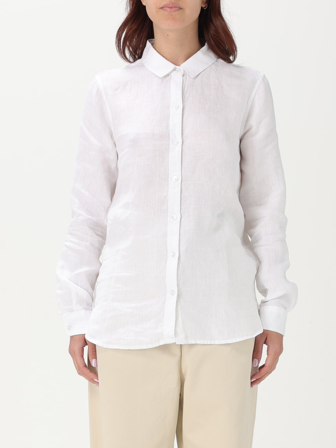 BARBOUR CHEMISE: Chemise femme Barbour, Blanc - Img 1